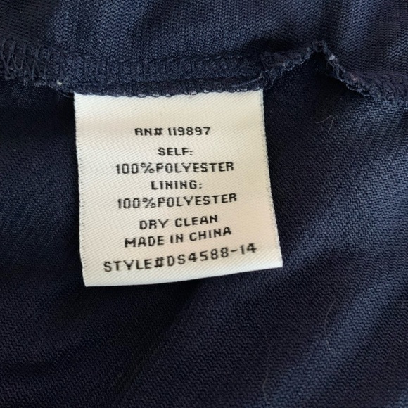 Collective Concepts Dark Blue Summer Dress     Size M #43 - Picture 7 of 10